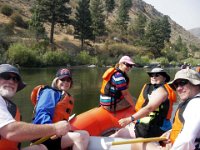 Raft 1  Curt Stoddard, Cathy Huntington Danz, Lynne Stoddard, Janis Schroeder Eells, Pat McHugh